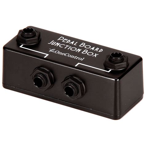 guitar pedal board junction box|pedalboard input output box.